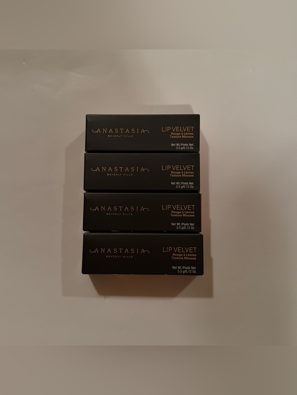 Anastasia Beverly Hills lip velvet set of 4